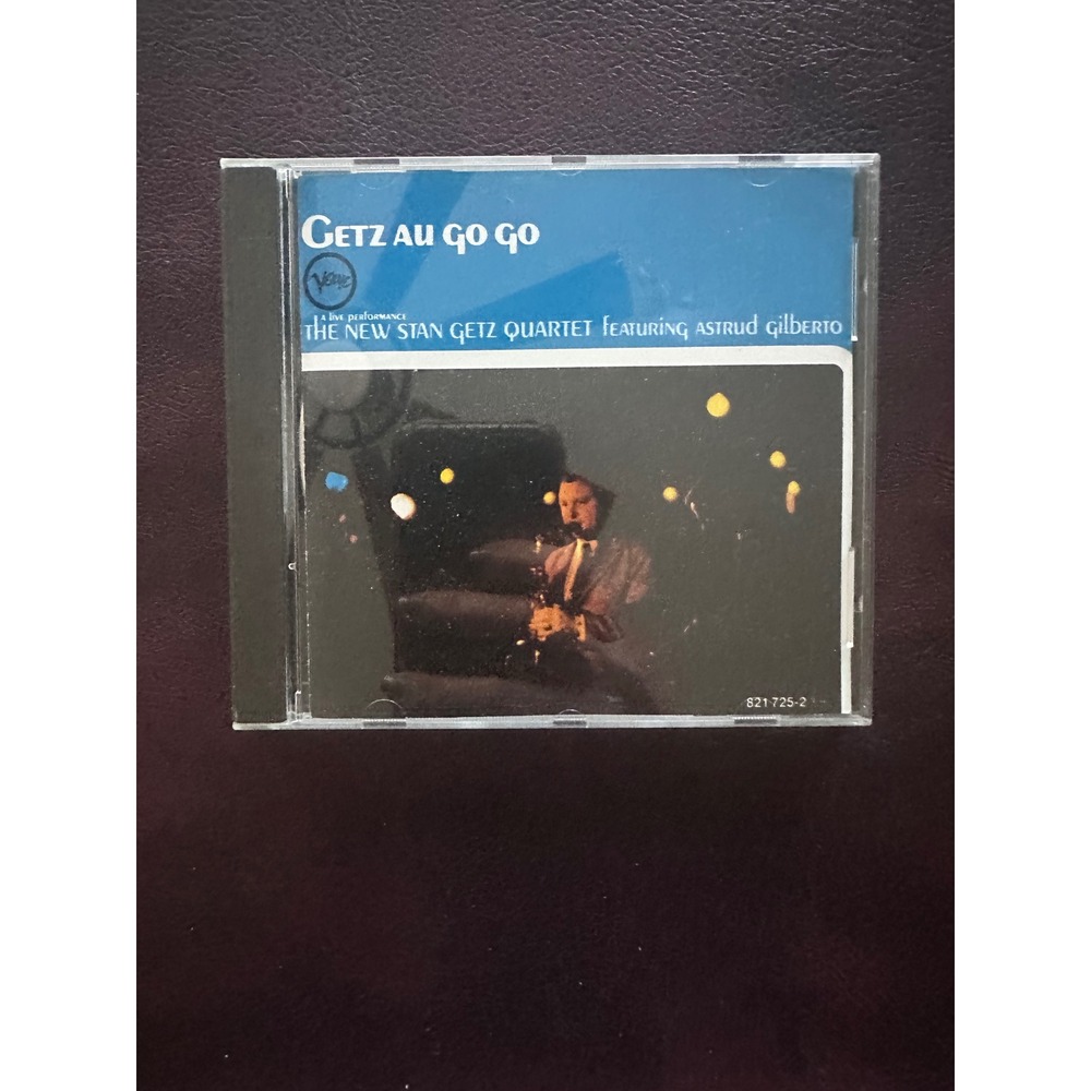 Stan Getz Au Go Go CD Featuring Astrud Gilberto Verve 821 725-2 West Germany
